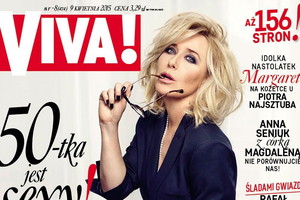 Agata Młynarska na okładce Vivy