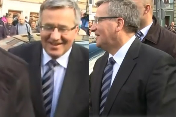 Bronisław Komorowski w Leśnej