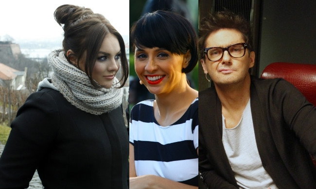 Jurorzy X-factor podczas przesłuchań w domach jurorskich