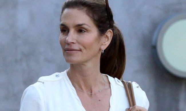 Cindy Crawford z mężem
