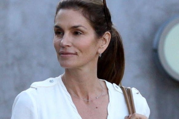 Cindy Crawford z mężem