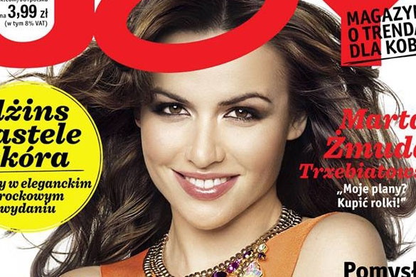 Marta Żmuda Trzebiatowska na okładce JOY
