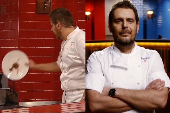 Wojciech Modest Amaro w Hell's Kitchen Polska