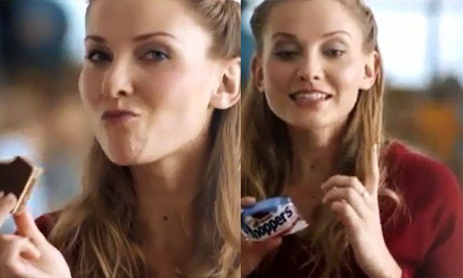 Joanna Moro w starej reklamie