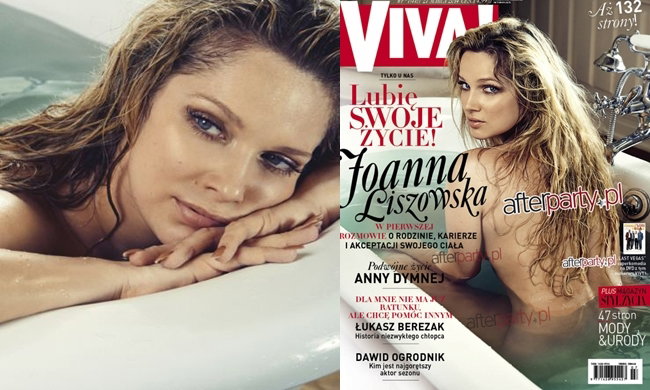 Joanna Liszowska nago w nowej "Vivie!"