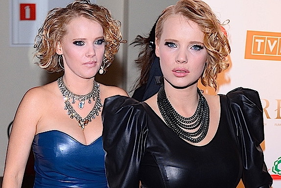 Joanna Kulig w dwóch tragicznych sukienkach Orły 2014