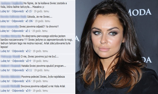 Natalia Siwiec skrytykowana przez internautów