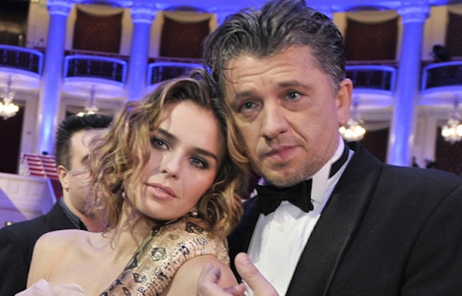 Janusz Józefowicz i Natasza Urbańska