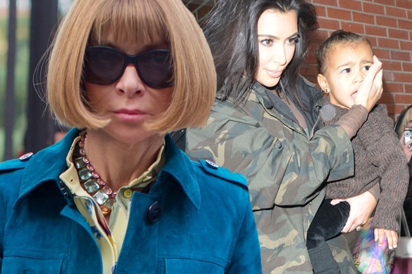 Anna Wintour skrytykowała Kim Kardashian i Kanye Westa