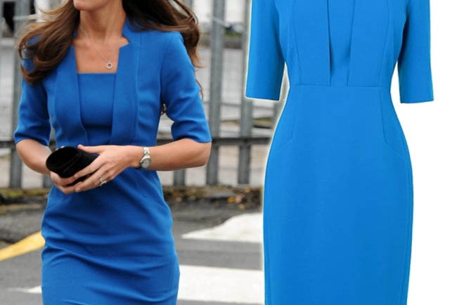 Księżna Kate w sukience LK Bennett