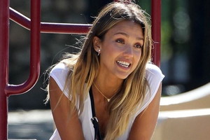 Jessica Alba i Cash Warren z córką