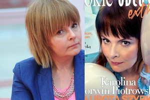 Karolina Korwin Piotrowska w Wysokich Obcasach