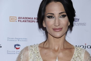 Justyna Steczkowska na gali "Gwiazdy dobroczynności" 2015