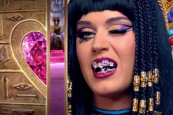Katy Perry w nowym teledysku. Katy Perry Katy Patra. Nowy teledysk Katy Perry