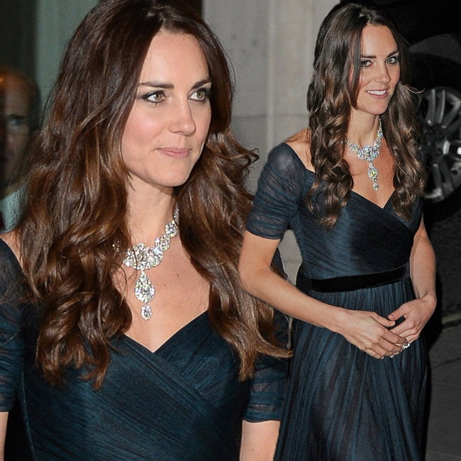 księżna Kate w sukience Jenny Packham