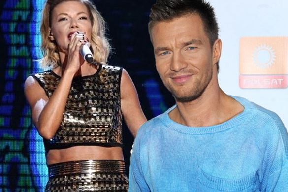 Edyta Górniak i Adam Sztaba. Górniak i Sztaba razem. Edyta Górniak eurowizja.