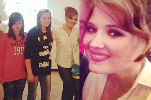 Urodziny Gosi Andrzejewicz. Gosia Andrzejewicz świętuje 30 urodziny. Przyjęcie Gosi Andrzejewicz. Gosia Andrzejewicz z fanami