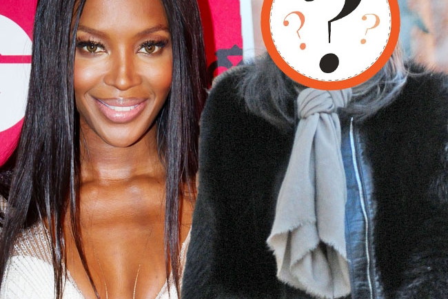 Naomi Campbell bez makijażu