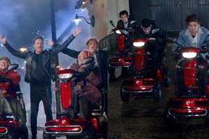 One Direction nowy teledysk. One Direction w Londynie. Niegrzeczni chłopcy z One Direction.
