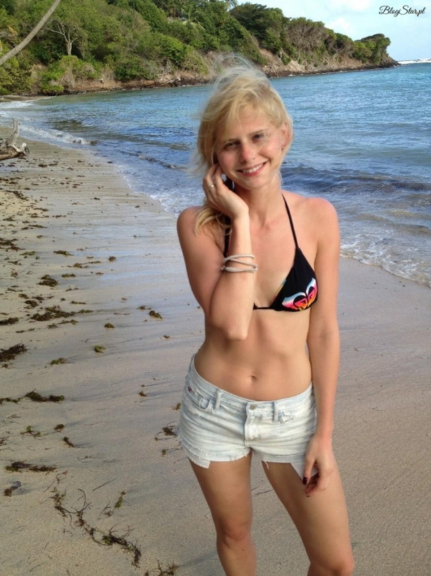 Izabela Zwierzyńska na wakacjach, Izabela Zwierzyńska z mężem, podróż poślubna Izabeli Zwierzyńskiej