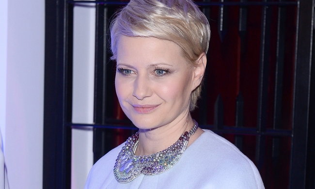 Małgorzata Kożuchowska na planie Prawa Agaty