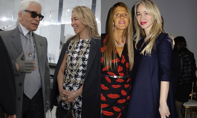 Joanna Przetakiewicz na Paris Fashion Week