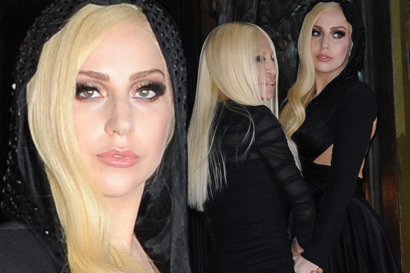 Lady Gaga i Donatella Versace na Paris Fashion Week