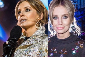 Agnieszka Szulim podczas Sylwestra TVN 2014/2015 w Krakowie