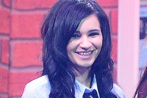Ewelina Lisowska ma fioletowe końcówki. Fryzura w stylu Eweliny Lisowskiej