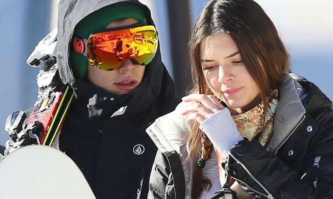Kendall Jenner i Harry Styles na nartach w Mammoth Lakes