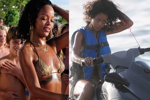 Rihanna w bikini na Barbadosie