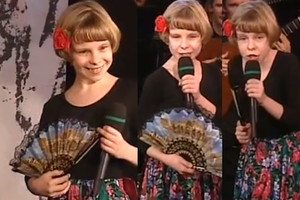 Alicja Janosz w dzieciństwie. Alicja Janosz Margerita
