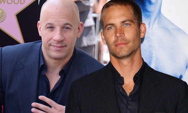 Paul Walker i Vin Diesel w filmie "Szybcy i Wściekli 7"