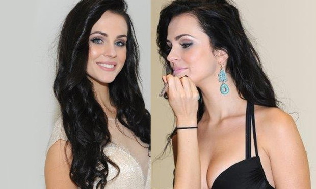Marcela Chmielowska za kulisami sesji przed Miss Universe 2014