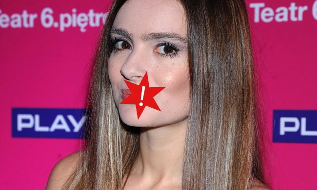 Maria Niklińska na premierze spektaklu "Czechow żartuje"