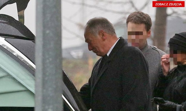 Pogrzeb żony Karola Strasburgera