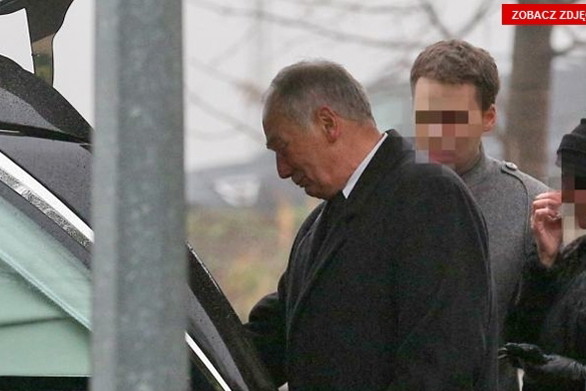 Pogrzeb żony Karola Strasburgera