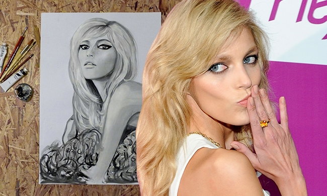 Portret Anji Rubik by Maffashion