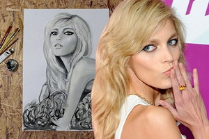 Portret Anji Rubik by Maffashion