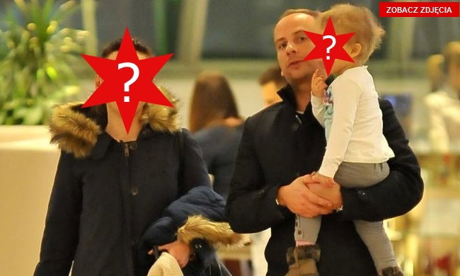 Dariusz Krupa z córką i Izabela Adamczyk