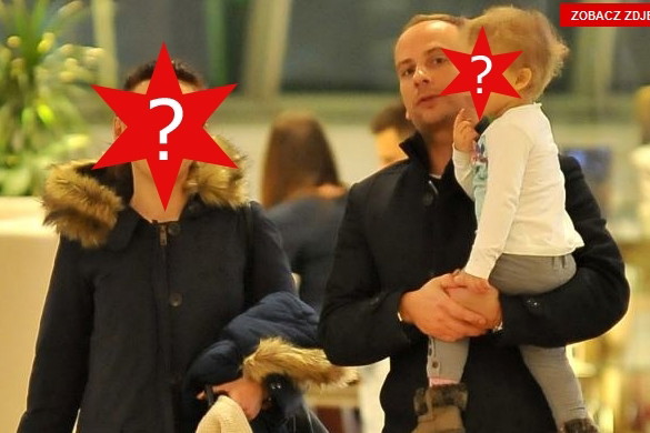 Dariusz Krupa z córką i Izabela Adamczyk