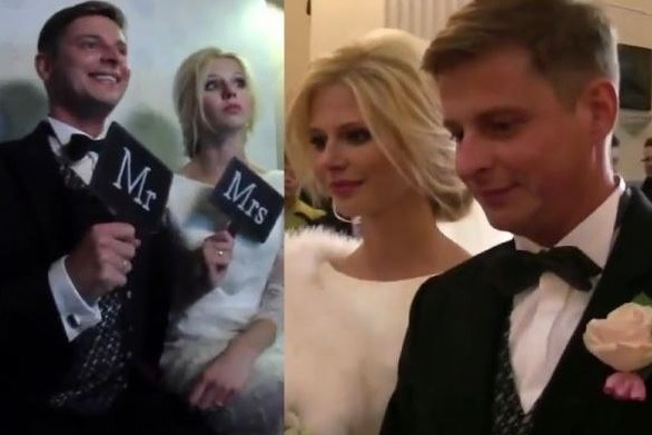 Prywatne wideo ze ślubu Izabeli Zwierzyńskiej