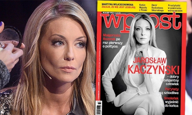 Małgorzata Rozenek o polityce. Ojciec Małgorzaty Rozenek. Małgorzata Rozenek we Wprost wywiad o polityce