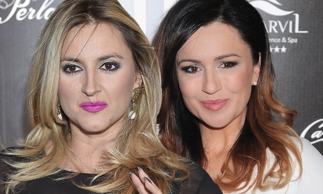 Beata Tadla i Karolina Szostak na Różach Gali 2014