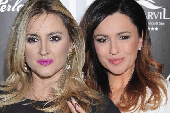 Beata Tadla i Karolina Szostak na Różach Gali 2014