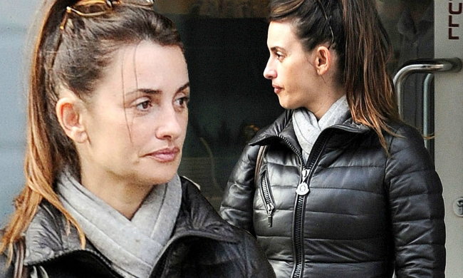 Penelope Cruz i Javier Bardem wychodzą z włoskiej restauracji