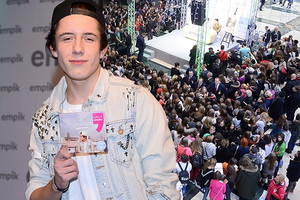 Płyta Dawida Kwiatkowskiego Pop&Roll. Dawid Kwiatkowski w Empik Arkadia 19 listopada 2014