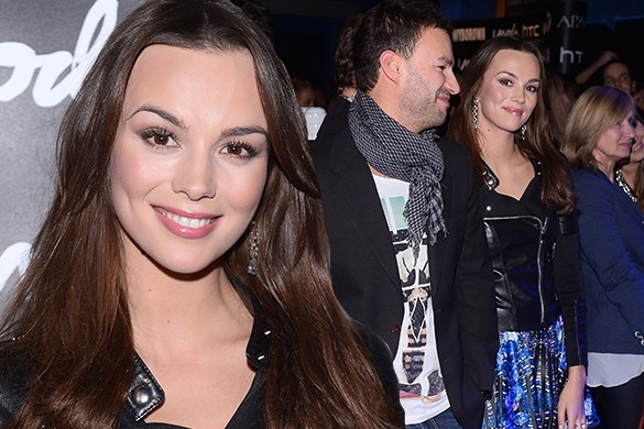 Paulina Krupińska i Tadeusz Bachleda-Curuś na 13. urodzinach "Viva! Moda". Chłopak Pauliny Krupińskiej