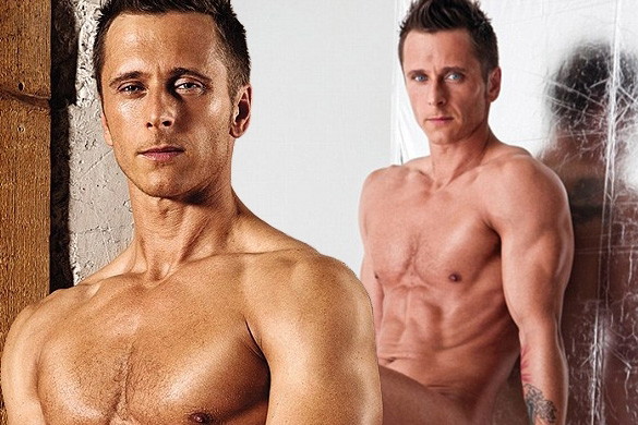 Ritchie Neville nago w Gay Times Naked Issue