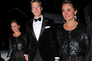 Pippa Middleton i Nico Jackson w drodze na The Sugarplum Ball